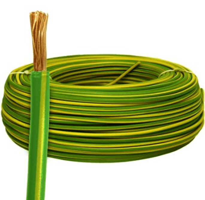 CÂBLE COMMANDE 2.5MM VERT/JAUNE